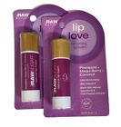 2x Raw Sugar Pineapple Maqui Berry Coconut Lip Love Soothing Lip Balm