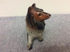 Vintage Small Porcelain Collie Dog 3 5    Figurine Japan
