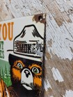 Vintage National Park Porcelain Sign Old Colorado Smokey Bear Forest Service 12 