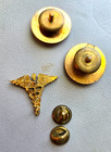 Lot Of 3 Vintage Wwii Army Medical Corp Lapel Pins