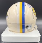 Marshall Faulk Signed Autographed Rams Retro Mini Helmet Beckett Bas