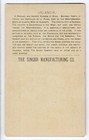 Spain Valencia Singer Sewing Machine 1892 Victorian Trade Card Italian Man Woman