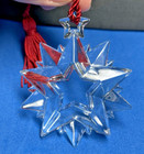 Waterford Marquis Crystal Star 2004 Annual Snowflake Christmas Ornament - W  Box