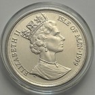 1999 Isle Of Man Mariner Ix One Crown Coin Cuni Bu Condition Free Shipping
