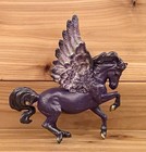 Custom Breyer Stablemate Connemara Pegasus Hand Painted Re Sculpted Ooak