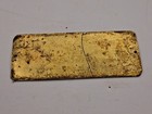 Antique 1901 Brass Koken Barbers Supply Co Congress Pedestal Hydraulic Id Tag