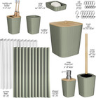 Bathroom Accessories Set - Bathroom Set  Bathroom Accessory Set  Shower Curtain 