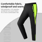Rockbros Cycling Sports Pants Made Of Wool Windproof Warm And Comfortable Pants