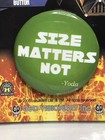 2005 Star Wars Yoda Size Matters Not Button Pin   Lucas Film   1 1 2      On Card