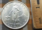 1908 S Philippines Silver Usa Made Trade Dollar   Peso  San Francisco Mint Coin