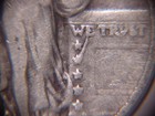 1928 Standing Liberty Quarter F   Obverse Die Break Crack Original Ships Free