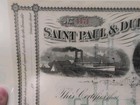 Saint Paul And Duluth Railroad - Stock Certificate - Capital Stock