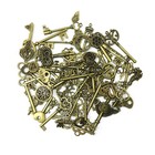 69pcs Old Vintage Antique Skeleton Keys Large Small Exquisite Shapes Diy Crafts