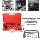 5 Sizes Valve Spring Compressor Pusher Automotive Tool For Car Motorcycle Kit-