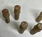 Vintage Lot Of 5 Wooden Sewing Needle Boxes Tubes Cases