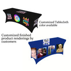 Custom Tablecloth 6ft Personalized Business Tradeshow Birthday Party Wedding