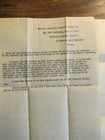 Antique Vintage Ephemera Wwi Era Military Papers Orders Pershing Farewell Speech