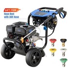 Efurden 3600psi 2 3gpm Cold Water Pressure Washer Gasoline For Home outdoor Use