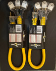 2 Pack - 3 Outlet 12 3 Hd Sjtw Contractorgrade Yellow Jacket 2882 Extension Cord