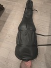 Midori Owned Black Leather Body Bag  Sleep Sack
