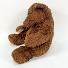 Fao Schwarz Teddy Bear Plush Large Shaggy Brown Fur 22 