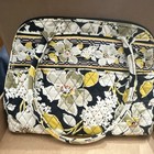 Vera Bradley Retired Dogwood Floral Quilted Tote Zip Closure Women s Bag