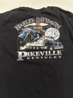 Vtg Harley Davidson T Shirt Mens Xl Black Pocket Pikeville Ky  T Usa Made Y2k