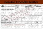    oztrala   aussie Leather Hat Crocodile Teeth Band Cowboy Dundee Mens Australian
