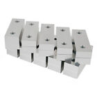 10set Soft Jaws Standard Machinable Aluminum For Kurt 6  Vise Jaws Of 6 X 2 X 1 