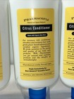3 New Pharmacopia Citrus Hair Conditioner  14 2 Oz Each  One Missing Cap