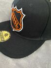 Throwback Vintage Nhl National Hockey League Orange Shield Logo Hat Cap New Nwt