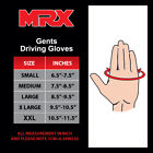 Mens Motorcycle Gloves Leather Bikers Car Driving Gloves Full Half Finger Winter
