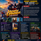 Henry Danger  The Movie   English Dvd  - 2025   Region Free   Free Shipping New