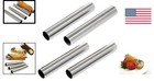 Dishwasher Safe Stainless Steel Cannoli Forms - Set Of 4 For Sweet   Savory