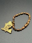 Rare Vintage 1950s Brooklyn Dodgers Bum Mascot Solid Brass Keychain 7 8  Pendant