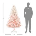 6ft Unlit Spruce Artificial Christmas Tree With 800 Tips