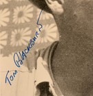 Wwii Fighter Pilot Ace Tom Blackburn Signed Photo Jolly Rogers