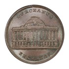1837 New York City Merchants Exchange Hard Times Token Ht-294 Ngc Ms-66 Bn