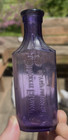 Nice Amethyst Buckeye Extract Co  Bottle W measurements Olympia  Wa 1905 L  k
