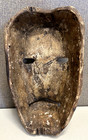 Vintage African Hand Carved Wood Mask Ghana 