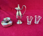 Thomas Communion Service Co  Quadruple Silver Plated Communion Set
