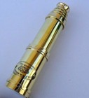 Solid Brass Vintage Nautical Telescope Brass Pirate Spyglass Scope Marine Scope