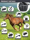 Horse Grooming Kit 12 Pcs Complete Set With Brushes Organizer Tote Equine Coat