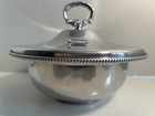 Vintage B w  Buenilum Hammered Aluminum Casserole Dish With Lid Serving Bowl Usa