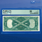Fr 39 1917  1 One Dollar  sawhorse Reverse  Legal Tender Note  Pmg Xf 40  62546