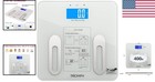 Precision Digital Body Fat Scale - 400 Lbs Capacity With Backlit Lcd Display