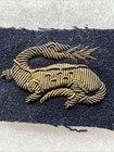 Ww1 French Army Armored Tank Salamander Badge Bullion Rare  dd647