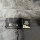 Marmot Womens Size 4 Charcoal Gray Hiking Shorts Double Button Outdoor Trail