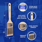 12pk 2  Angle House Wall trim Paint Brush Set Home Exterior Or Interior Brushes