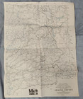 Shasta  California County Map 1952 Division Of Forestry Eastern Shasta 37 x28 